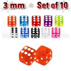 xuvdi3 loose body jewelry parts acrylic body jewelry 