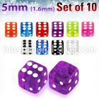 xuvdi5 loose body jewelry parts acrylic body jewelry belly button