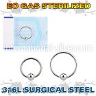 zbcr20s surgical steel captive bead ring eo gas