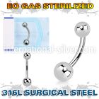 zbns belly rings surgical steel 316l belly button