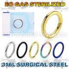 zsegh surgical steel segment hoop eo gas
