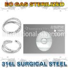 zsgsh12 sterilized steel hinged segment hoop plain twisted