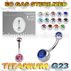 zubn2cg belly rings titanium g23 implant grade belly button
