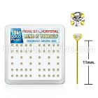 18yp19xc bend it to fit nose studs silver 925 nose