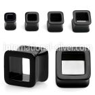 apsq tunnels gauges acrylic body jewelry ear lobe