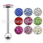 bbfcs2 straight barbells surgical steel 316l nipple