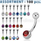 blk21b belly rings surgical steel 316l belly button
