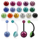 bnoc2fr bio flex belly banana w multi crystal ferido balls