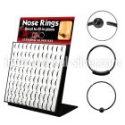 brnhmx2 nose hoop silver 925 nose