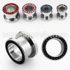 fsbdp tunnels gauges surgical steel 316l ear lobe