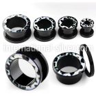 ftae tunnels gauges acrylic body jewelry ear lobe