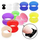 siut tunnels gauges silicon body jewelry ear lobe