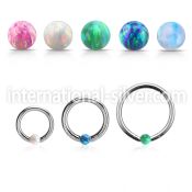 bcr16o3 hoops captive rings surgical steel 316l nose