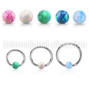 bcr18o4 hoops captive rings surgical steel 316l nose