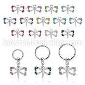 bcrs761 surgical steel ball closure rings ear lobe ear otherseyebrow helix piercing