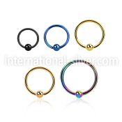 bcrt20 hoops captive rings anodized surgical steel 316l nose