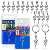 blcp728 fake illusion body jewelry others belly button