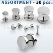blk159 cheaters  illusion plugs and tapers surgical steel 316l belly button