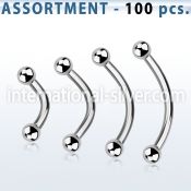 blk18b micro curved barbells surgical steel 316l eyebrow
