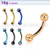 bnetb micro curved barbells anodized surgical steel 316l eyebrow