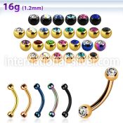 bnetjb25 micro curved barbells anodized surgical steel 316l eyebrow