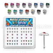 bxskm nose bone silver 925 nose