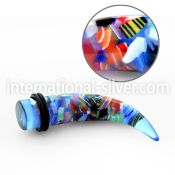 claa tapers acrylic body jewelry ear lobe