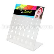 dac43 displays acrylic body jewelry belly button