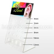 dac84 displays acrylic body jewelry belly button