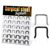dapg177 tapers anodized surgical steel 316l ear lobe
