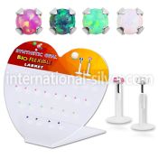 dbilpo15 labrets lip rings bioflex ptfe labrets chin