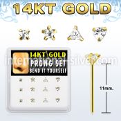dgys13 gold nose hoops nose piercing