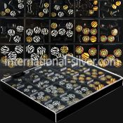 dmbj35 plugs gauges acrylic body jewelry ear lobe