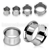 dpg tunnels gauges surgical steel 316l ear lobe