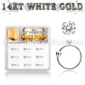 dw14nh6 nose hoop gold nose