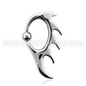 exsq tapers surgical steel 316l ear lobe