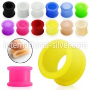 ftsi tunnels gauges silicon body jewelry ear lobe