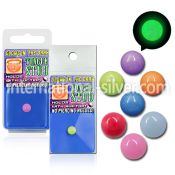 gltgst fake illusion body jewelry acrylic body jewelry belly button