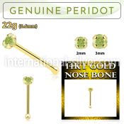 gnbge4 nose bone gold nose