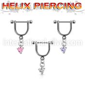 heuz4 micro curved barbells surgical steel 316l helix