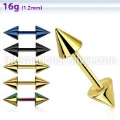 iptcn5 cheaters  illusion plugs and tapers anodized surgical steel 316l ear lobe