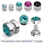 mpgc cheaters  illusion plugs and tapers surgical steel 316l ear lobe