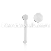 nbrt20 nose bone acrylic body jewelry nose