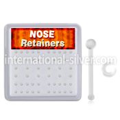 nbrtbx nose bone acrylic body jewelry nose