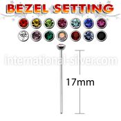 nycb25 bend it to fit nose studs surgical steel 316l nose