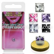 pkmq4m fake illusion body jewelry silver 925 belly button