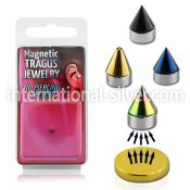 pktg4 fake illusion body jewelry anodized surgical steel 316l belly button
