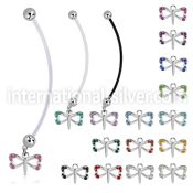 pnd761 bio flex ptfe belly bananas belly piercing
