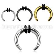 psp tapers surgical steel 316l ear lobe