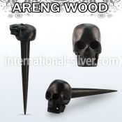 tparsk tapers organic body jewelry ear lobe